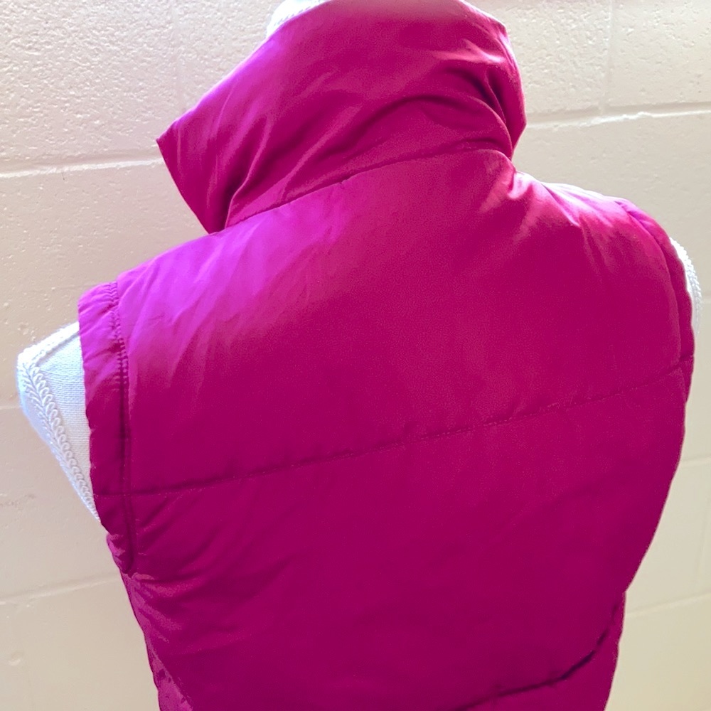 Maurices Magenta Pink Puffer Vest - Picture 5 of 11